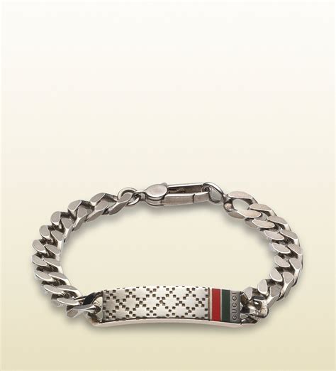 gucci bracelet for mens|luxury silver bracelets for men.